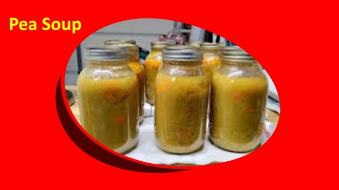 Pea Soup in a Jar for Christmas
