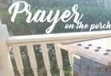 Prayers on the porch