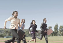 Teachers Running