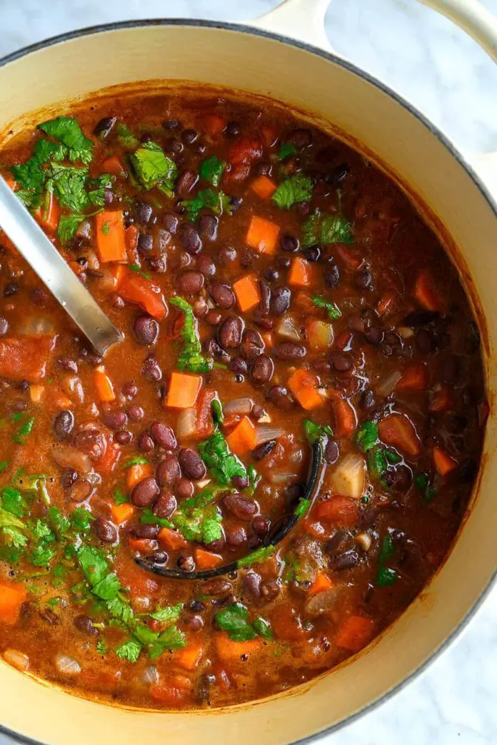Hearty Black Bean Soup