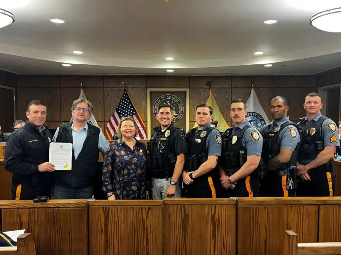 cops honored Peace Officer