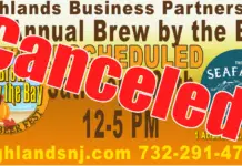 Brew by the Bay CANCELLED The Highlands Business Partnership has cancelled the 9th Annual Brew by the Bay, scheduled for Saturday